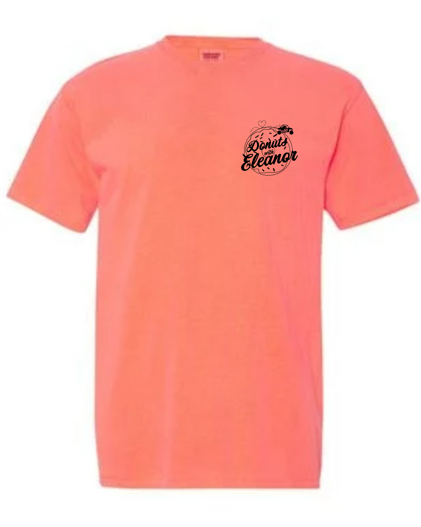 DwE Neon Orange Logo Adult Tee