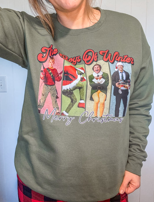 The Boys of Winter Crewneck