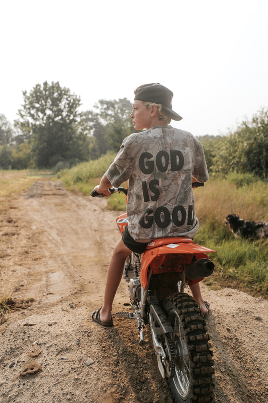 God Is Good Camo Tee