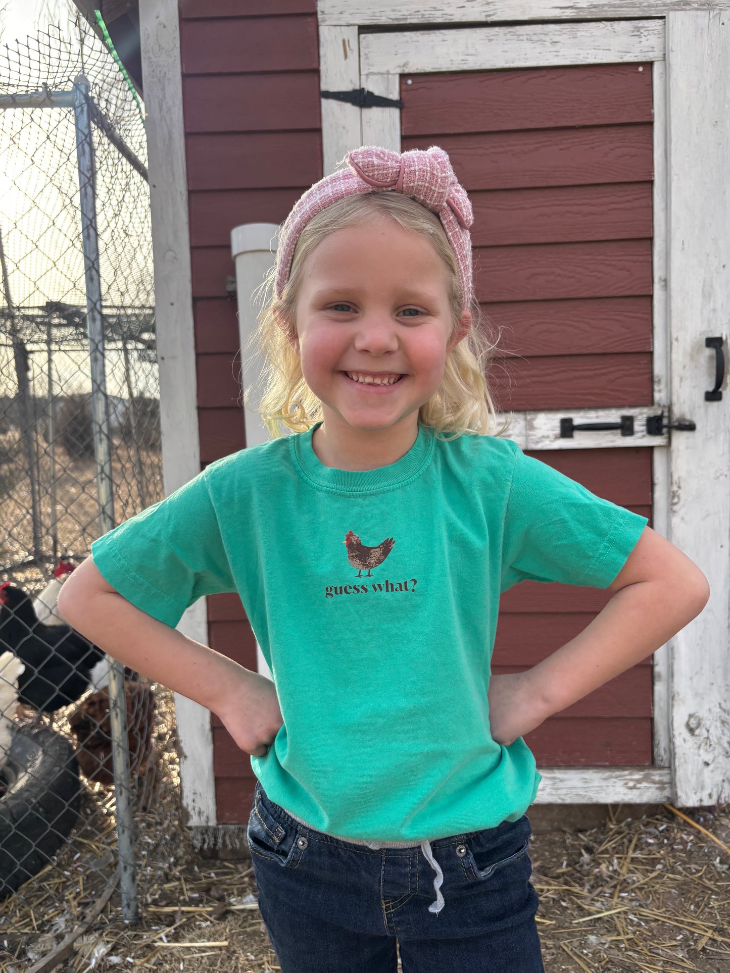 Guess What Chicken Butt Youth Tee