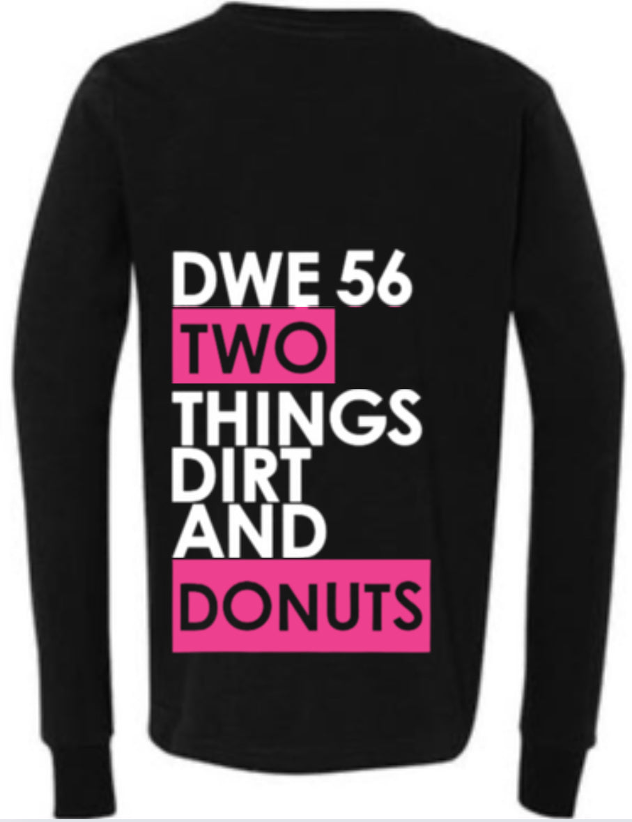 DwE Peace Dirt & Donuts Kids Long Sleeve