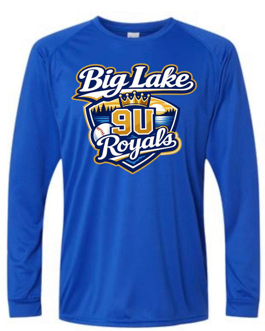 BL 9U Adult Longsleeve Moisture-wicking Tee