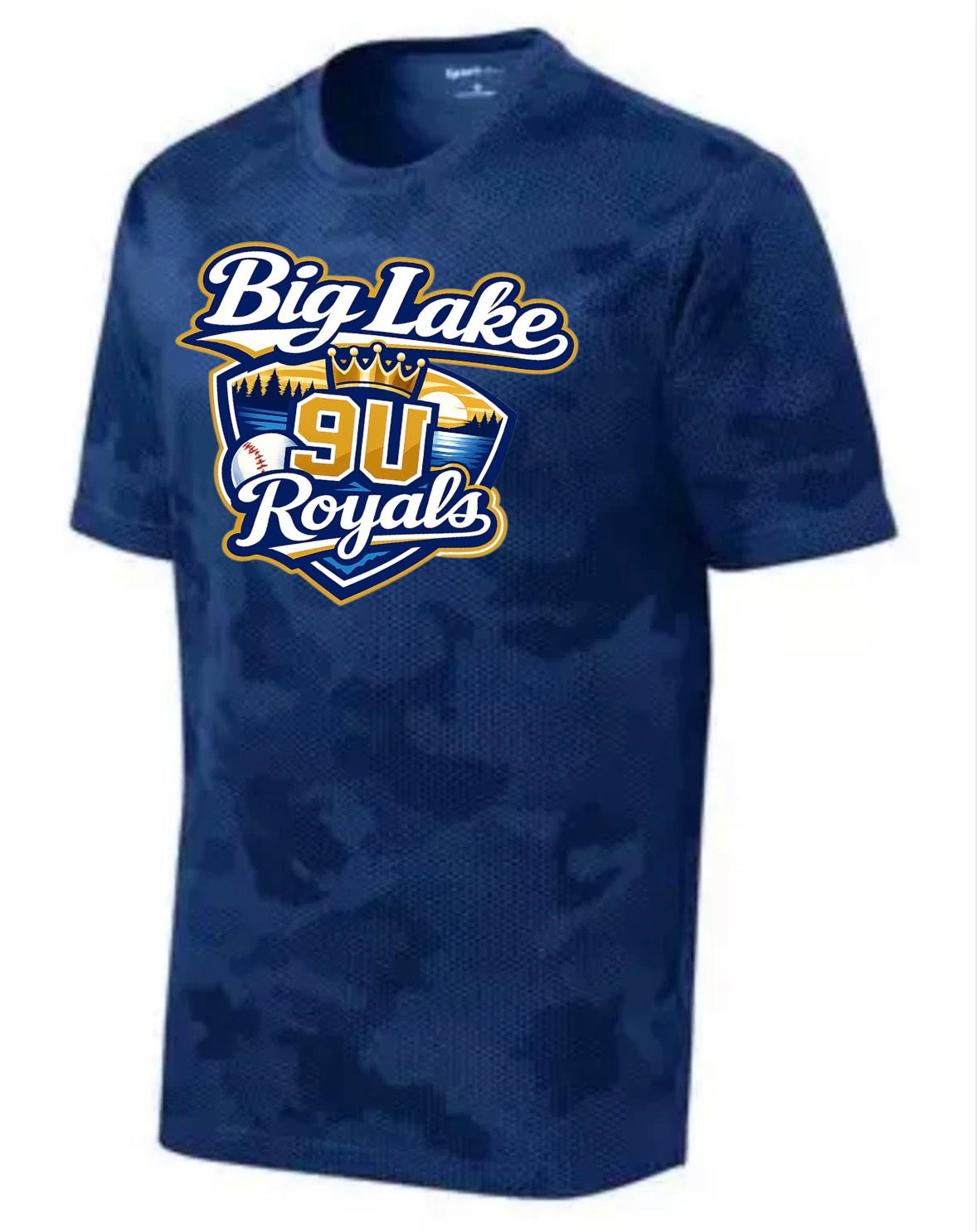 BL 9U Adult Camo-Hex Tshirt