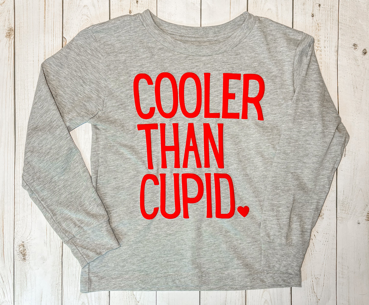 Cooler Than Cupid Toddler Longsleeve