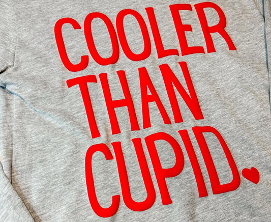 Cooler Than Cupid Toddler Longsleeve