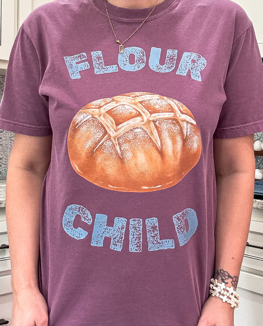 Flour Child Berry Tee