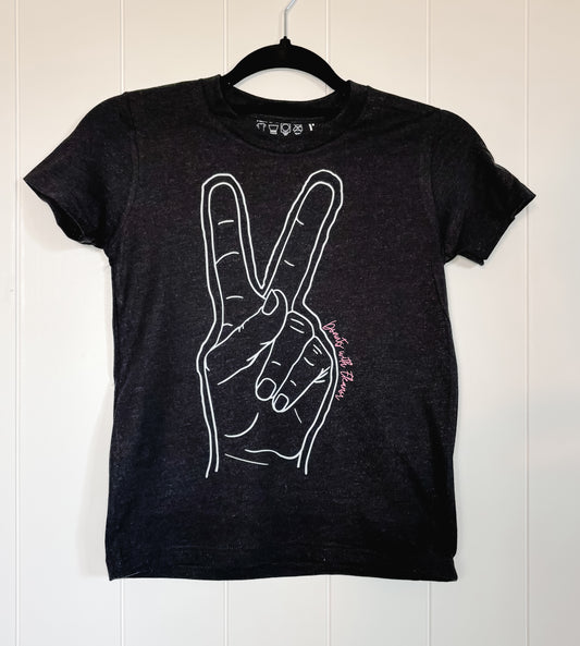 DwE 2025 Peace Out Youth Tees