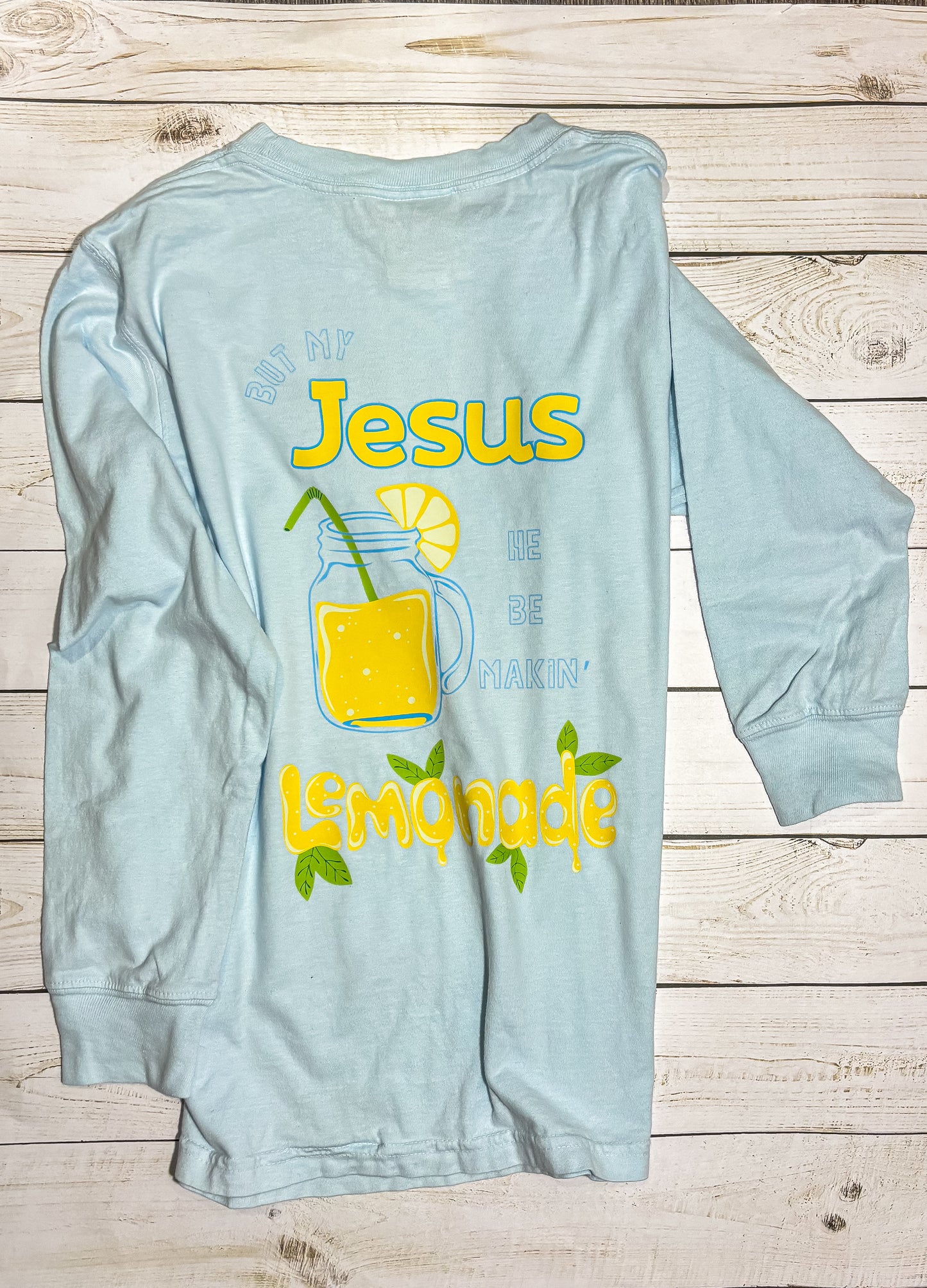 He Be Makin Lemonade Youth Long-sleeve