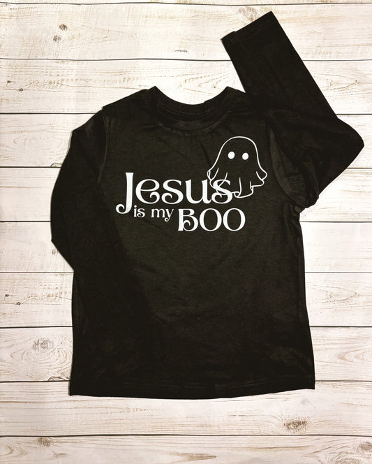 Jesus is my Boo youth Long-sleeve