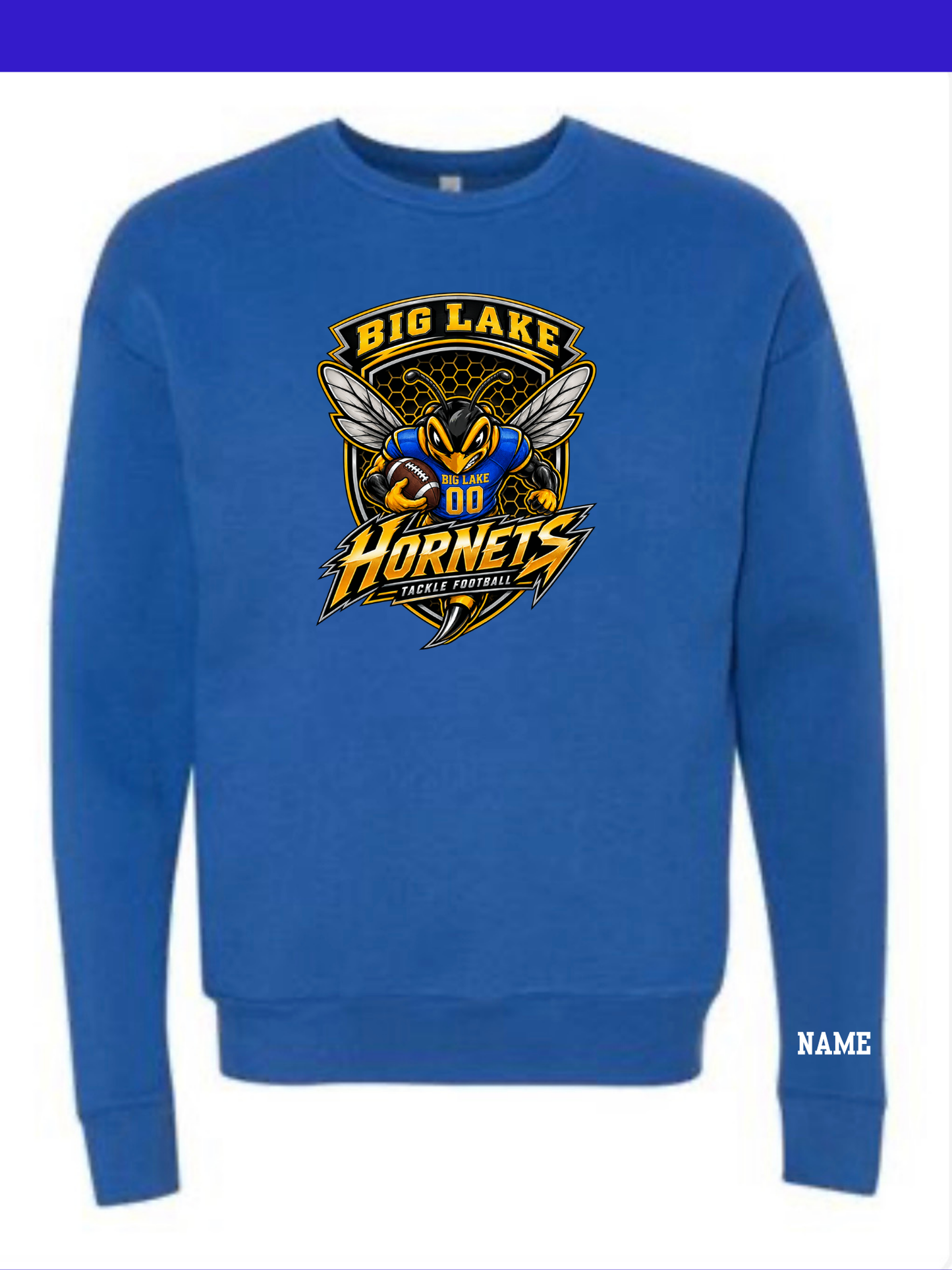 Hornets Tackle FB Crewneck