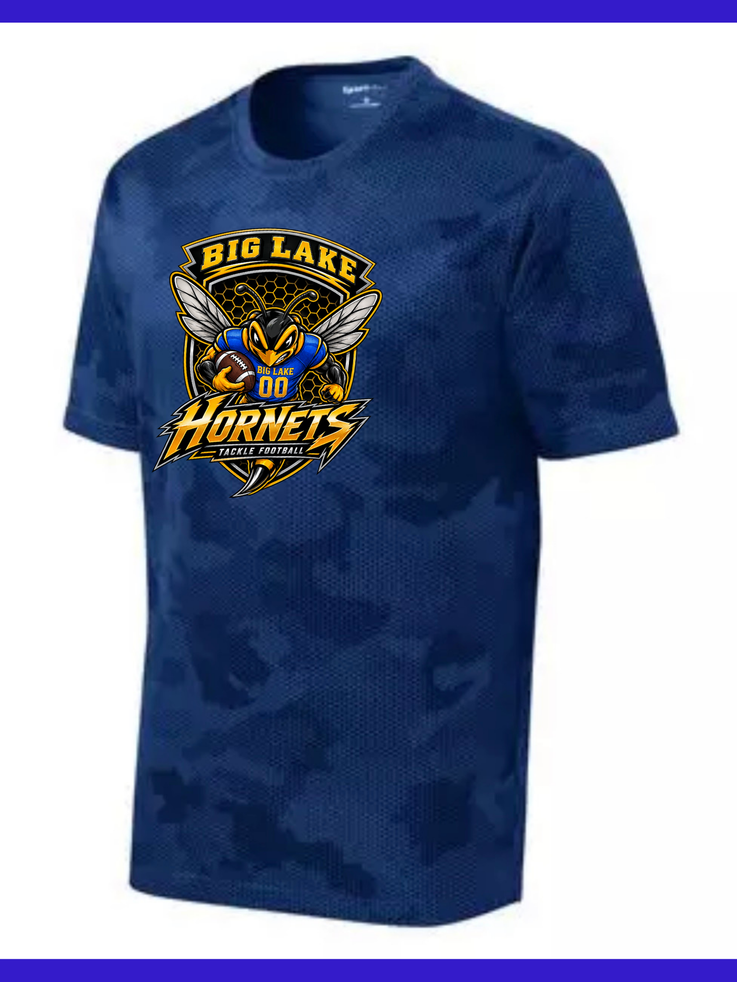 Hornets Tackle FB Camo Tee