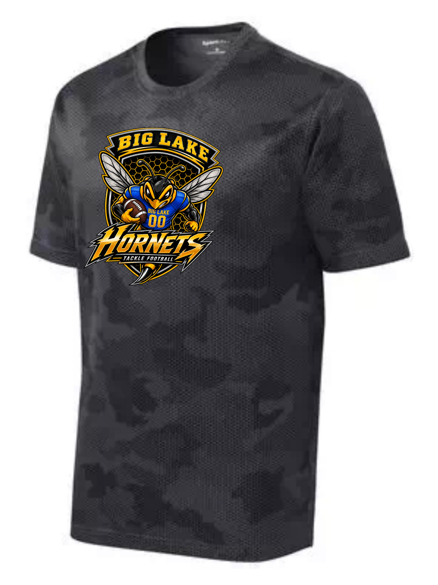 Hornets Tackle FB Camo Tee