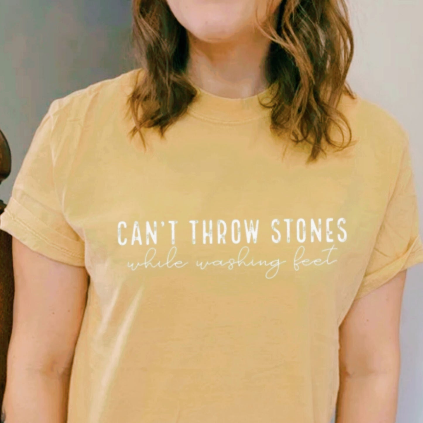 Cant Throw Stone Tee