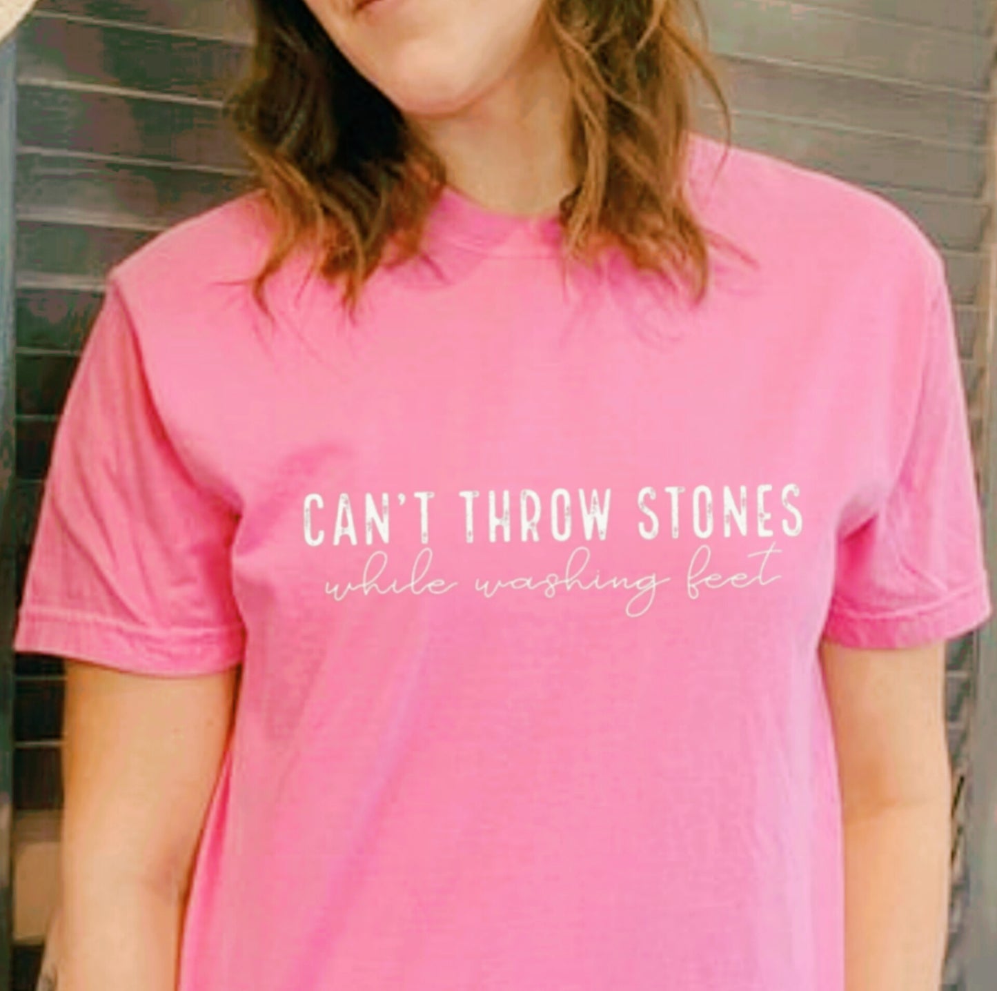 Cant Throw Stone Tee