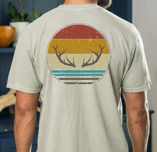 Hunters Prayer Antler Tee