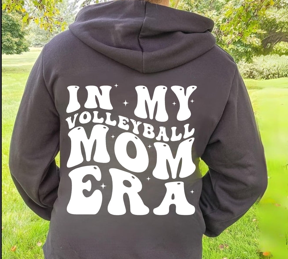 In My Volleyball Mom Era Hoodie