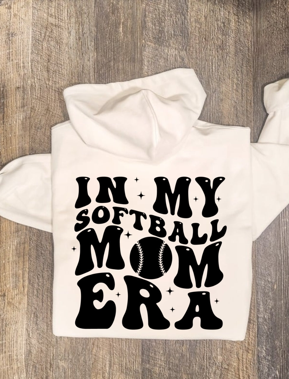 In My Softball Mom Era Hoodie