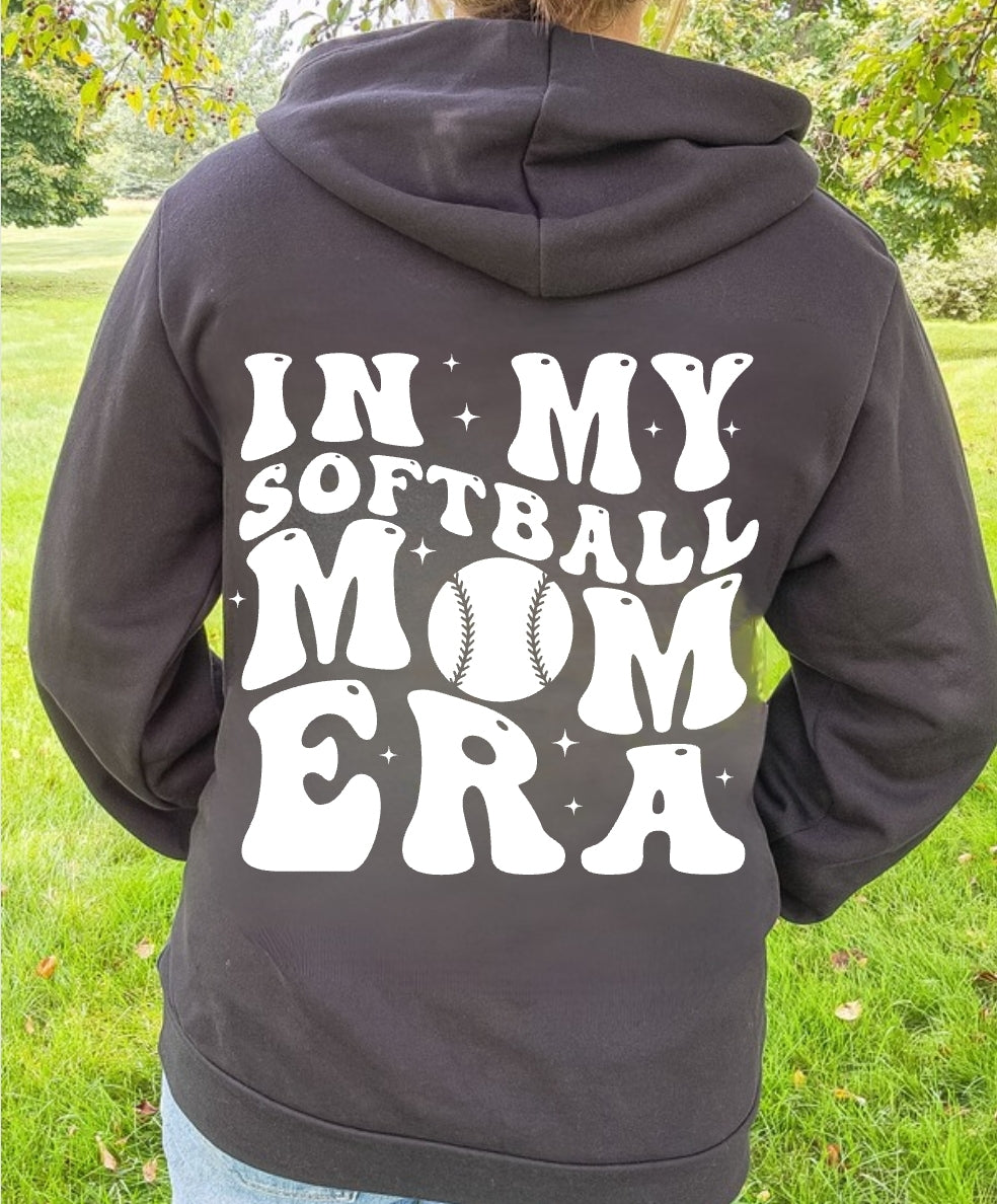 In My Softball Mom Era Hoodie