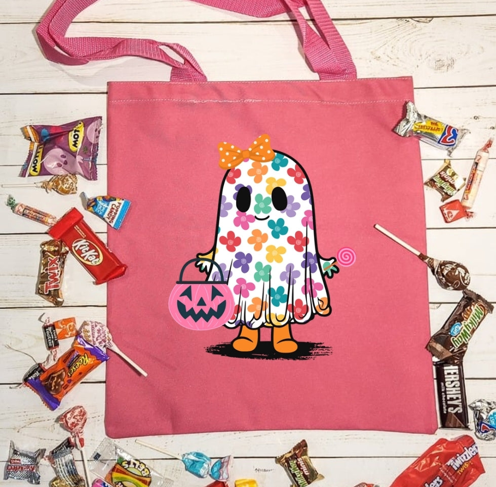 Halloween Tote Girlie Ghost