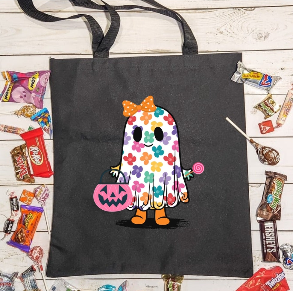 Halloween Tote Girlie Ghost