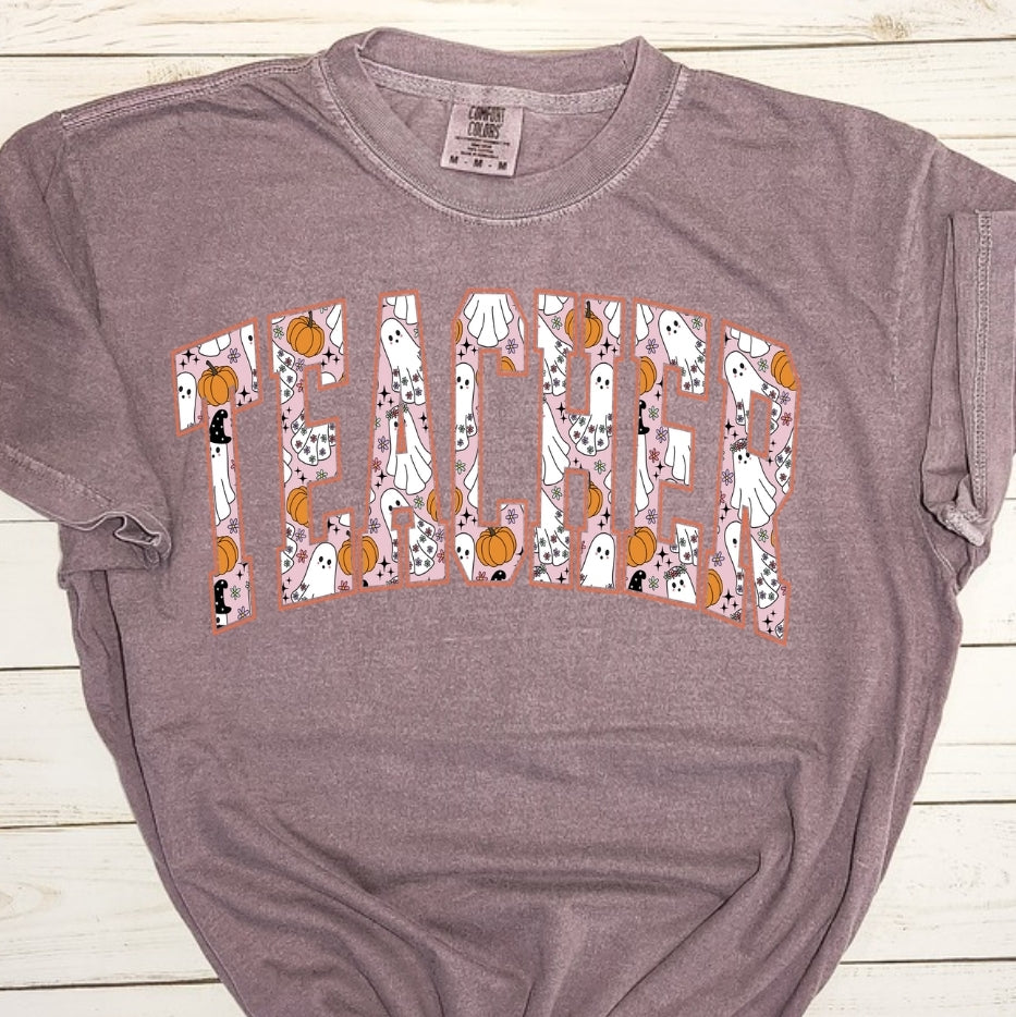 Halloween Teacher Tee